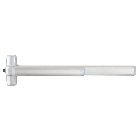 Grade 1 Rim Exit Device, 36-in, Fire Rated, Classroom, Less Dogging, 02 Lever With Blank Escutcheon,